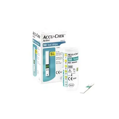 Test Glicemie Accuchek Active 50buc