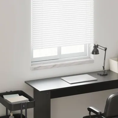 vidaXL Prag de fereastră Textură de marmură 100 x 15 x 4,5 cm PVC