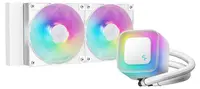 Cooler lichid DeepCool – LE240 V2 WH RGB, 120 mm, alb