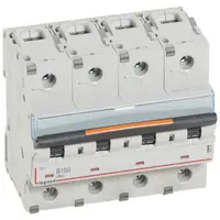 Disjunctor DX³-4P-400V~-100A-25kA-curba B - 6M