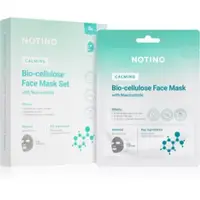 Notino Calming Bio-Cellulose Face Mask with Niacinamide set de măști textile cu efect calmant