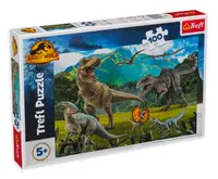 Puzzle Trefl din 100 de piese - Parcul Jurassic