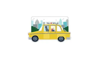 New York City Taxi Shaped Cover Sticky Notes. Recipes for Good Times - Paperback brosat - Aylssa Nassner