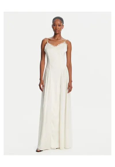 Rochie de seara dama ecru