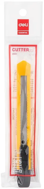 Cuțit de siguranță Deli Essential - E2051 Basic, 9 mm