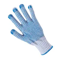 Knitted Work Gloves Plover White/blue