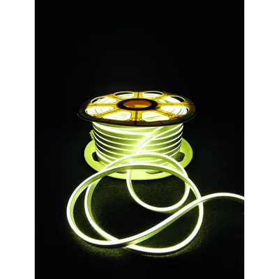 Neon Flex 92 LED Alb Cald IP44 50M