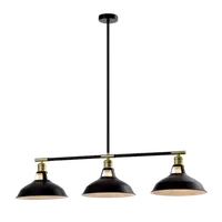 Candelabru Jemma 3xe27 Negru/aurie