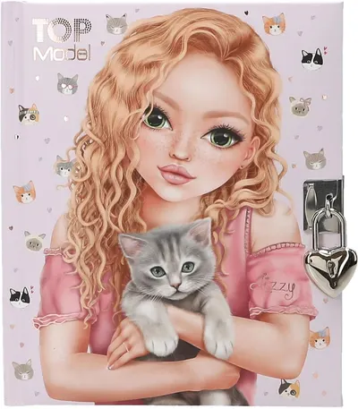 Jurnal secret cu cheie Depesche TopModel - Kitty