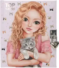 Jurnal secret cu cheie Depesche TopModel - Kitty