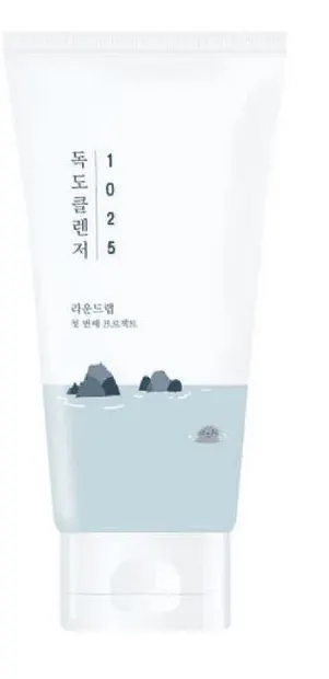 Round Lab 1025 Dokdo Spumă de curățare facială cu apă de mare, 150 ml