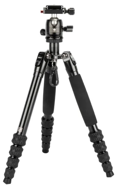 Trepied din aluminiu SIRUI – Traveler 5AX+B-00K, 16.8-138.8 cm, negru