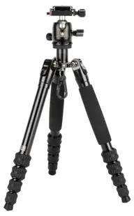 Trepied din aluminiu SIRUI – Traveler 5AX+B-00K, 16.8-138.8 cm, negru