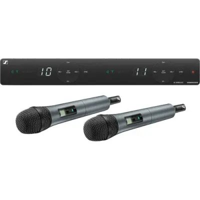Set Sennheiser XSW 1-825 Dual-Vocal cu 2 microfoane portabile 825 (A: 548 pana la 572 MHz) - Default Title