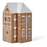 Sfeșnic pentru lumânări pastilă din ceramică Gingerbread Lighthouse – Kähler Design