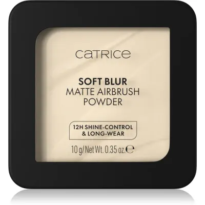 Catrice Soft Blur Matte Airbrush Powder pudra cu efect de matifiere culoare 002W 10 g