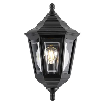Corp de iluminat decorativ pentru exterior, Kinsale 1 Light Flush Lantern