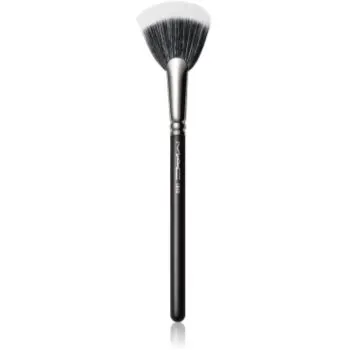 MAC Cosmetics Brush 184S Duo Fibre Fan pensula plata pentru machiaj