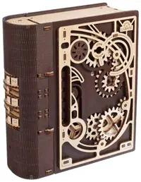 Puzzle 3D din lemn Ugears din 263 piese - Cartea Secretelor