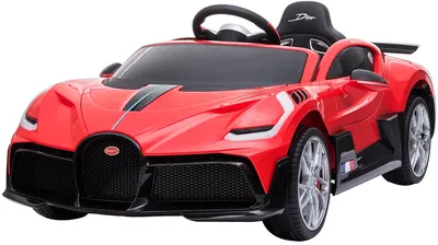 Mașinuță electrică KikkaBoo - Licensed Bugatti Divo, roșu