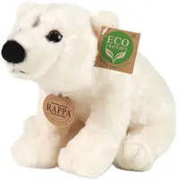Jucărie de plus Rappa Eco Friends - Ursul alb, 22 cm