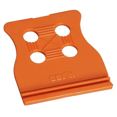 Strain relief plate; orange