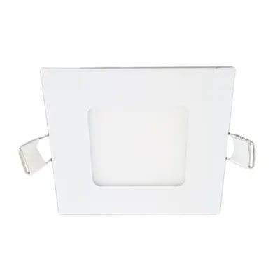 Spot Led Slim Patrat 85x85mm, 3W=25W, 6400K, lumina rece