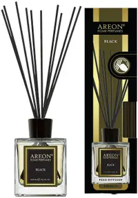 Odorizant cu bețișoare Areon Lux - Black, 150 ml