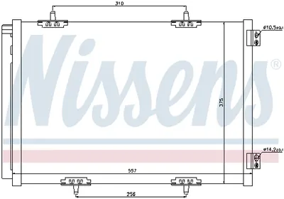 Radiator Clima Ac cu Uscator Citroen C2, C3 Aircross Ii, C3 I, C3 Ii, C3 Iii, C3 Picasso, C4 Cactus, Ds3; Opel Crossland X; Peugeot 1007, 2008 I, 207, 207 Cc, 207 Sw, 208 1.0-1.6d Dupa 2005