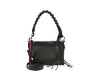 Geanta DESIGUAL neagra, SAXPAM, din piele ecologica