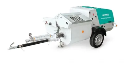 Pompa de tencuit Imer Prestige Eco TPower – mortare traditionale si preamestec motor Kubota 21,49 cp