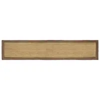 vidaXL Covor de zonă Gri 60 x 400 cm Iută