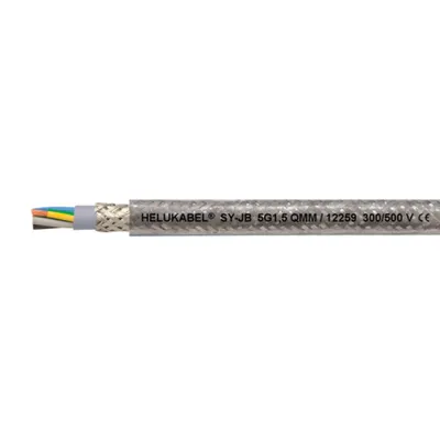 Cablu control ecranat SY-JB 4G1.5 cu tresa din otel zincat