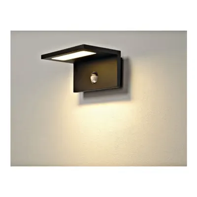 LED SENSOR WL, LED Outdoor wall light, IP44,anthracite,3000K