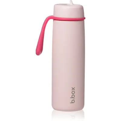 b.box Stainless Steel Thermos Bottle sticlă termos cu pai Pink Paradise 1 buc