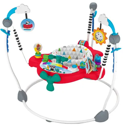 Bungee pe suport 2 în 1 Baby Einstein - Airplane Adventure