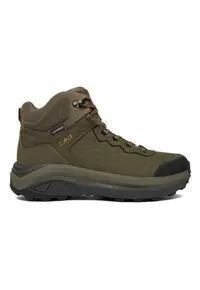 Bocanci barbati - piele naturala - verde - Verde
