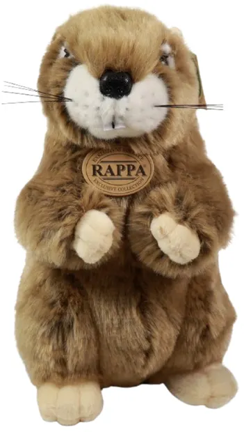 Jucărie de pluș Rappa Eco prietenii - Marmotă, 23 cm