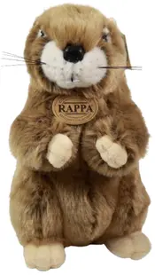 Jucărie de pluș Rappa Eco prietenii - Marmotă, 23 cm
