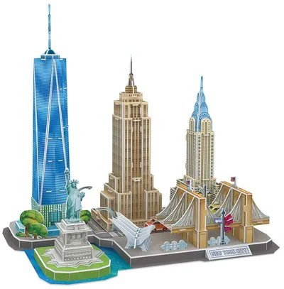 Puzzle 3D Revell - Atractii in New York