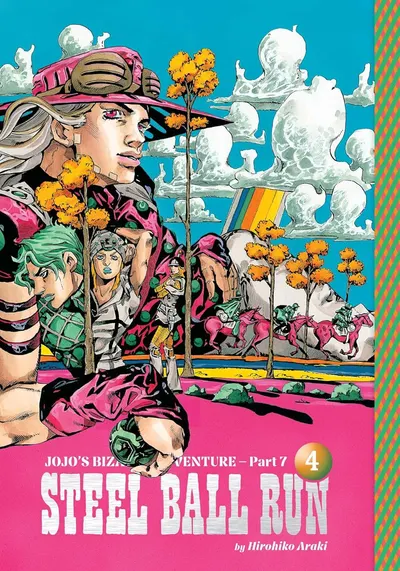JoJo's Bizarre Adventure Part 7. Steel Ball Run, Vol. 4