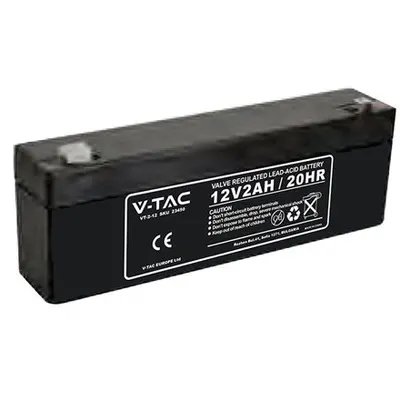 Acumulator gel plumb 12V 2AH178X35X66MM V-TAC SKU-23450