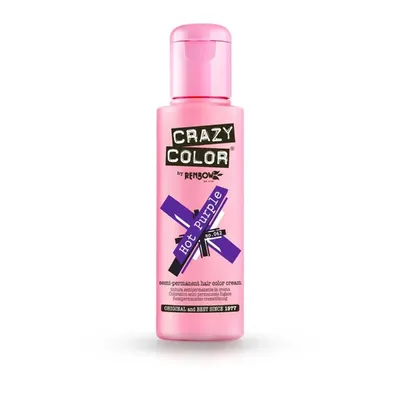 Vopsea semi-permanenta HOT PURPLE - CRAZY COLOR - no.62 - 100 ml