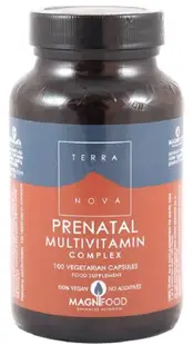 Prenatal Multivitamin Complex, 50 capsule, Terra Nova