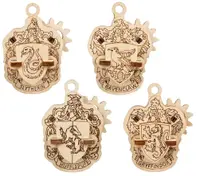 Puzzle 3D din lemn Ugears din 48 piese - Harry Potter: Casele de la Hogwarts