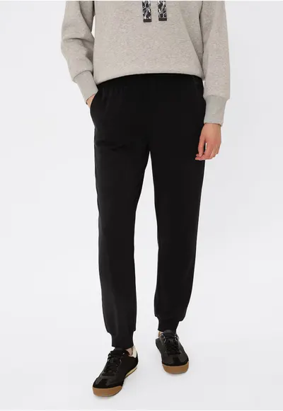 Pantaloni de trening dama - N-Silo - Regular Fit - Negru