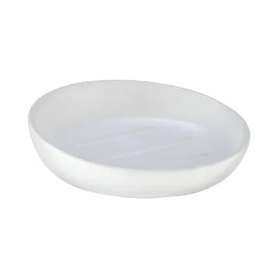 Săpunieră din ceramică Wenko Badi, alb