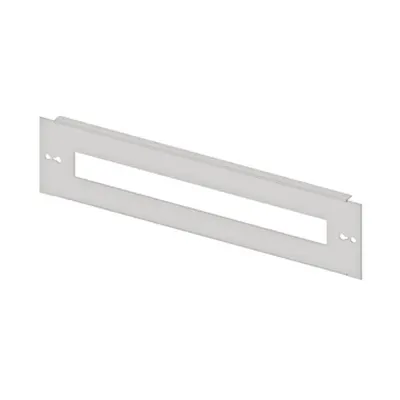 Divided front plate 5G3, 1 piece, sheet steel, 25MW