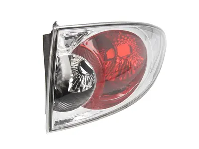 Stop tripla lampa spate dreapta potrivit MAZDA 6 COMBI 2002-2005 - ( exterior , Semnalizator negru, culoare sticla: rosu)