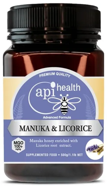 ApiHealth Miere Manuka cu lemn dulce, 500 g
